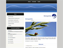 Tablet Screenshot of biologiesite.nl